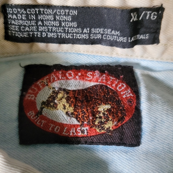 Buffalo Station Vintage Button Up Shirt - Picture 3 of 3